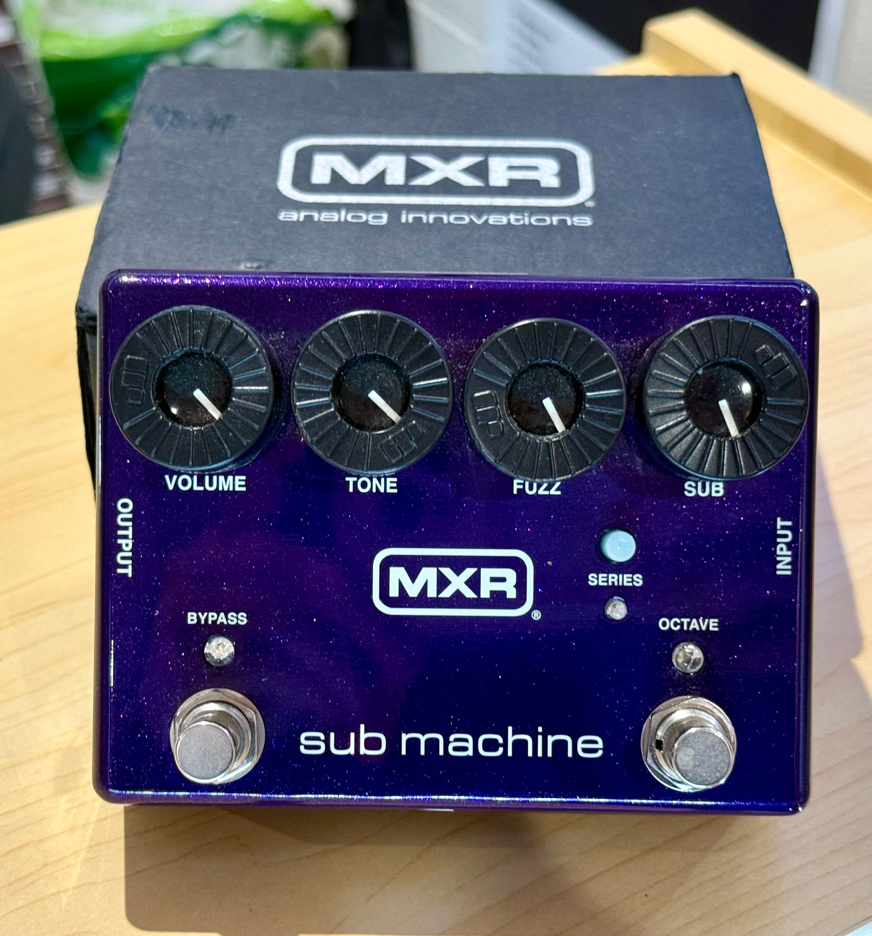 🌟BOXED & MINT🌟 MXR M225 Sub Machine Octave Fuzz Guitar Pedal~ Effects Unit!