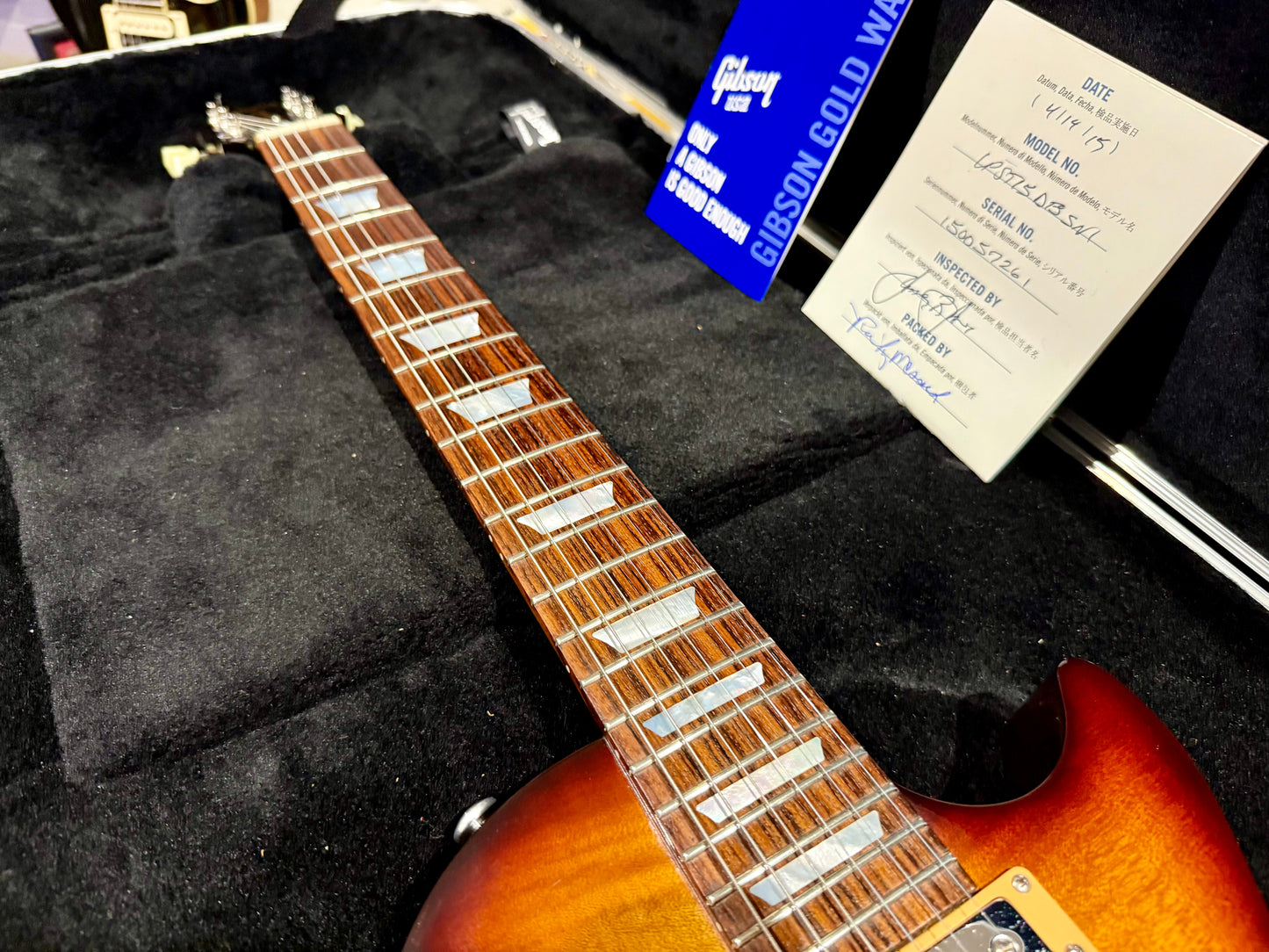 🔥UPGRADED🔥 2015 Gibson Les Paul Studio Desert Burst~ 100th Limited Run + Case!