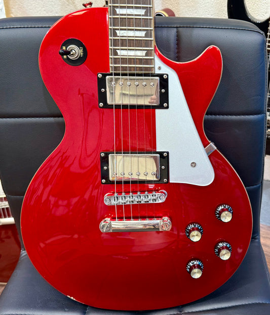 ✨RARE ✨ Epiphone Les Paul Standard Royale~ Red Pearl Finish & Sparkle Binding!