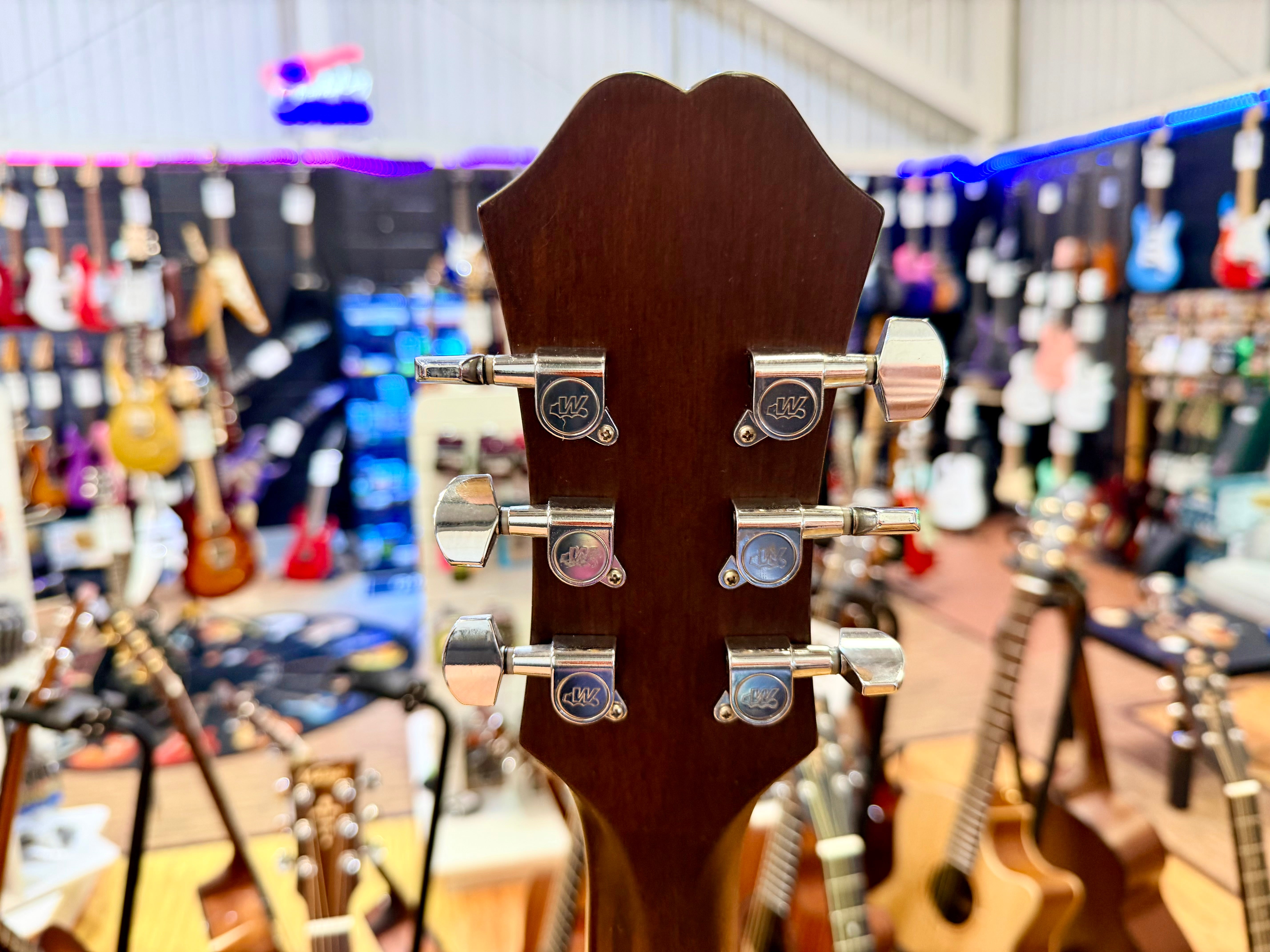 ⚡️2017⚡️ Epiphone AJ-220S/N Acoustic Guitar Natural~ Solid Top Dreadnought!