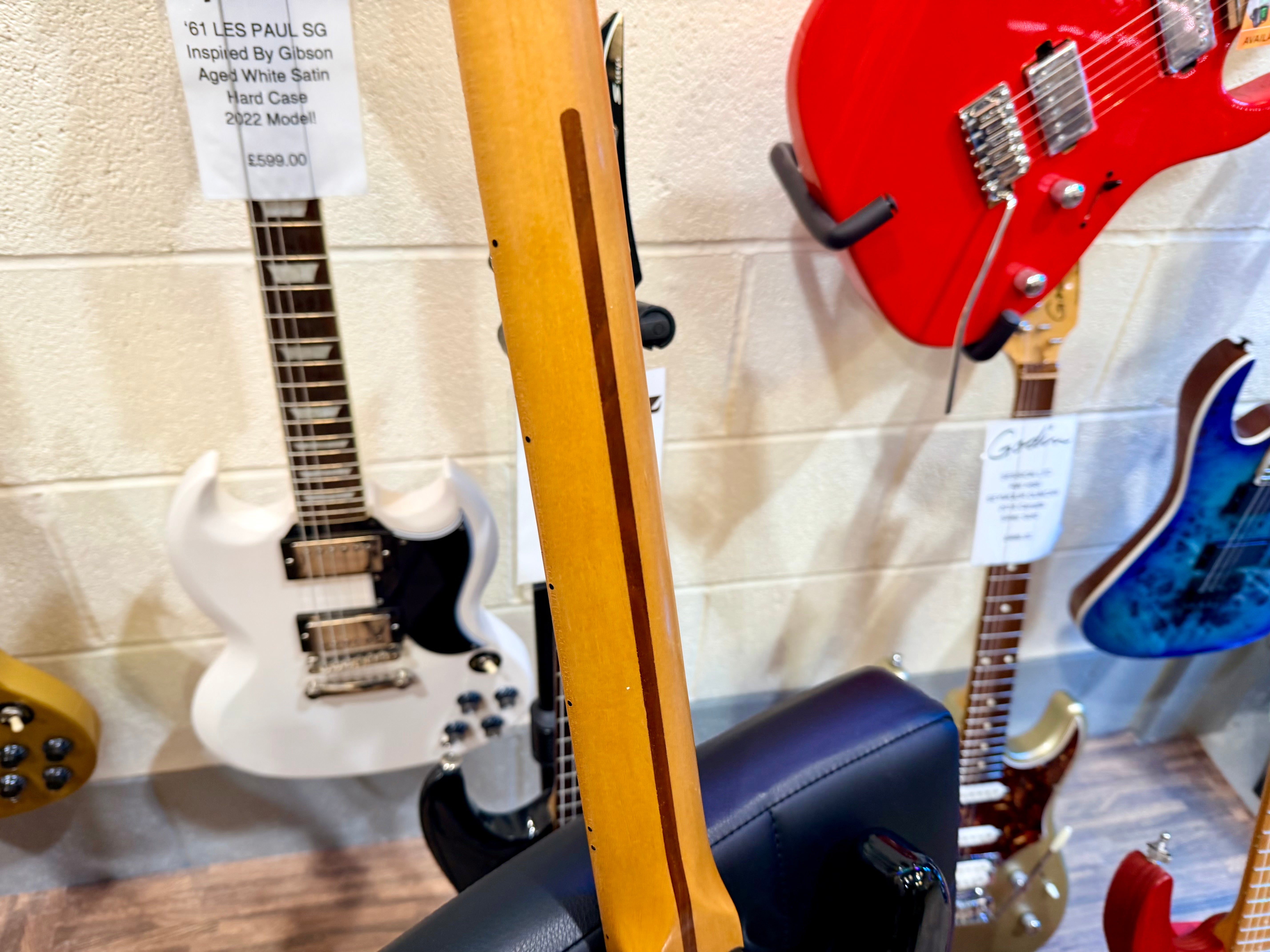 🔥LEFTY🔥 Fender Mexican Standard Stratocaster Left Handed~ Black~ 2008 Strat!