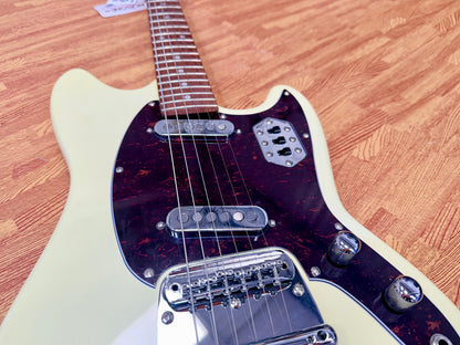 🔥NEW🔥 Vintage REVO Series 'Colt' SS Twin Electric Guitar ~ Vintage White!