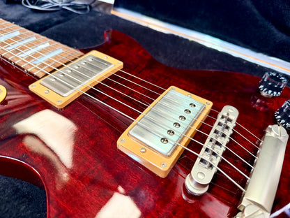 ✨2015✨ Gibson Les Paul Studio~ Wine Red Figured Top~ 100th Anniversary + Case!