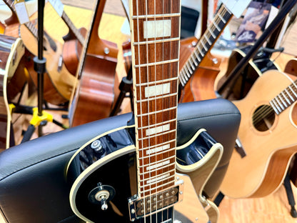 🔥2008🔥 Burny RLC-50JS John Sykes Les Paul Custom~ Black~ Japan Market Import!