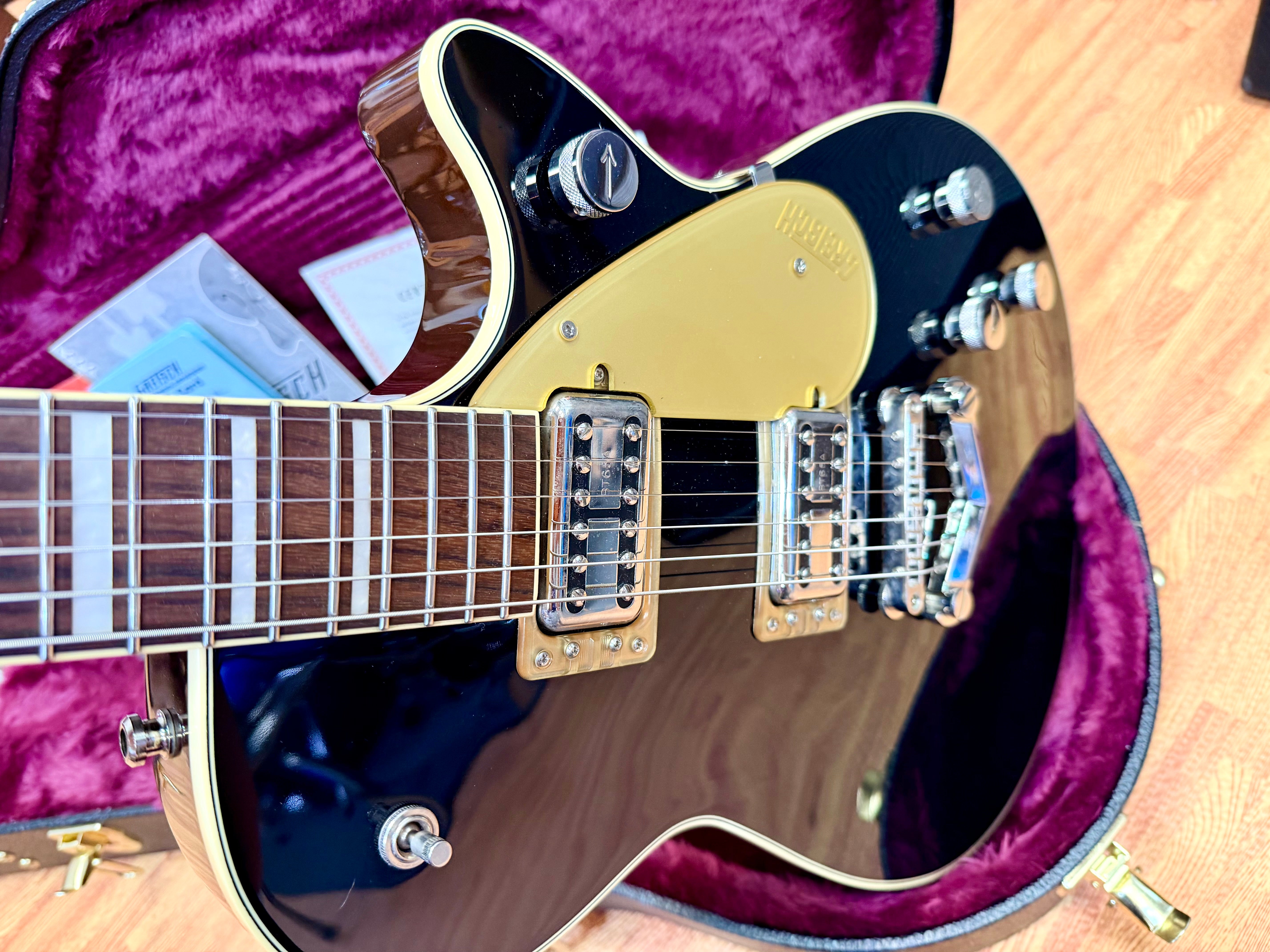✨2019✨ Gretsch G6228 Players Edition Jet BT V-Stoptail Black~ MIJ Japan + Case!