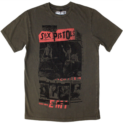 The Sex Pistols Photo Collage Unisex T-Shirt~ Official Licensed Unisex Band Merchandise FREE POST