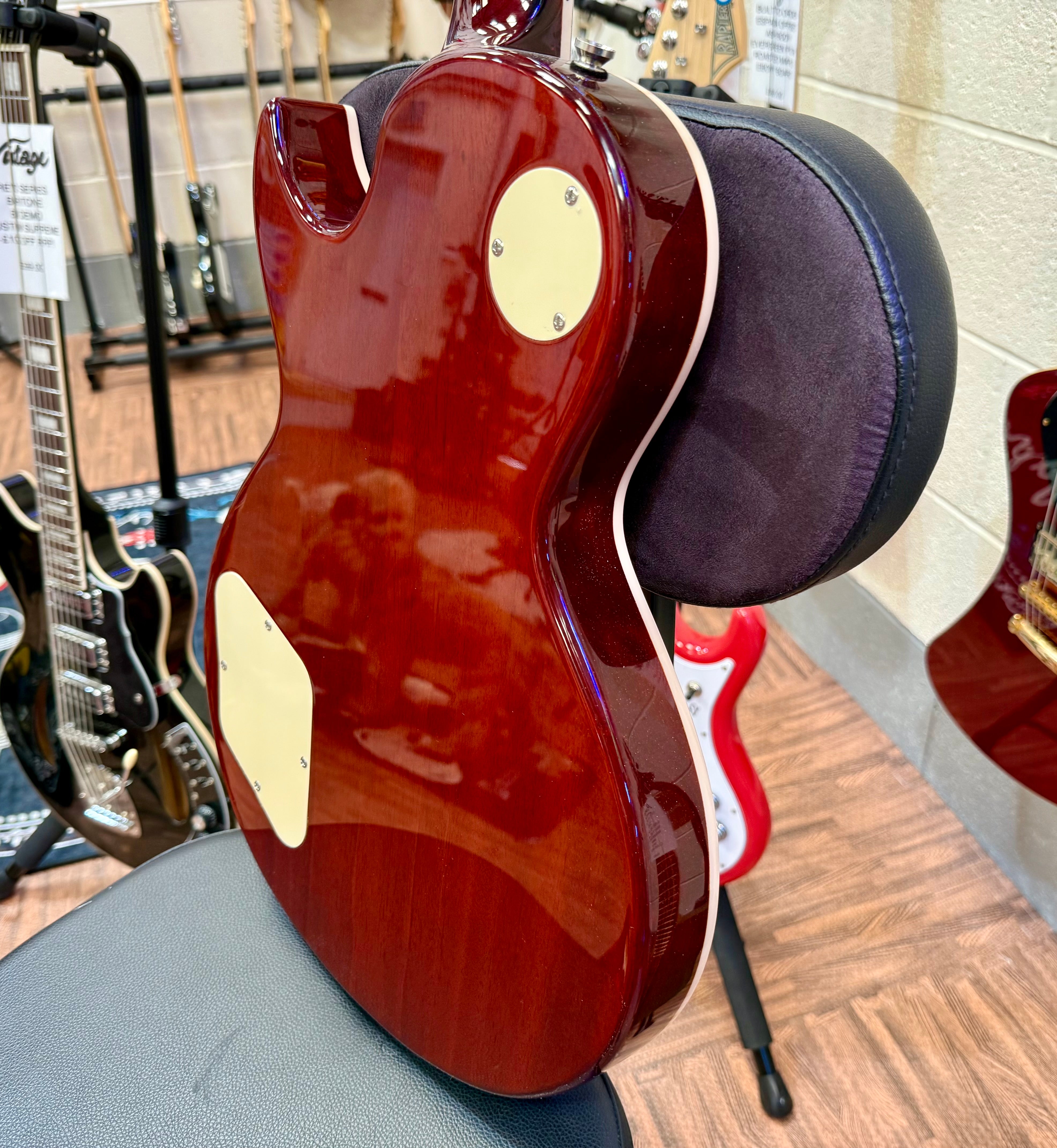 🌟NEW 2025🌟 Cort CR200 Gold Top Les Paul Cutaway Electric Guitar~ Classic Rock!