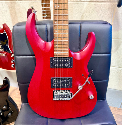 🎸NEW🎸 Cort X100 Electric Guitar~ Open Pore Black/Red Cherry~ 2025 Model!