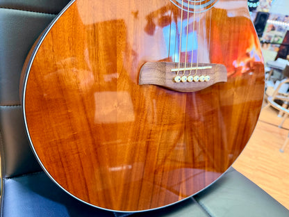 ✨NEW✨ Brunswick BTK60KO Koa Grand Auditorium Cutaway Electro Acoustic Guitar!
