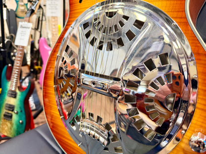 ☀️2010☀️ Fender FR-50CE Cutaway Electro Acoustic Resonator Guitar~ Sunburst!