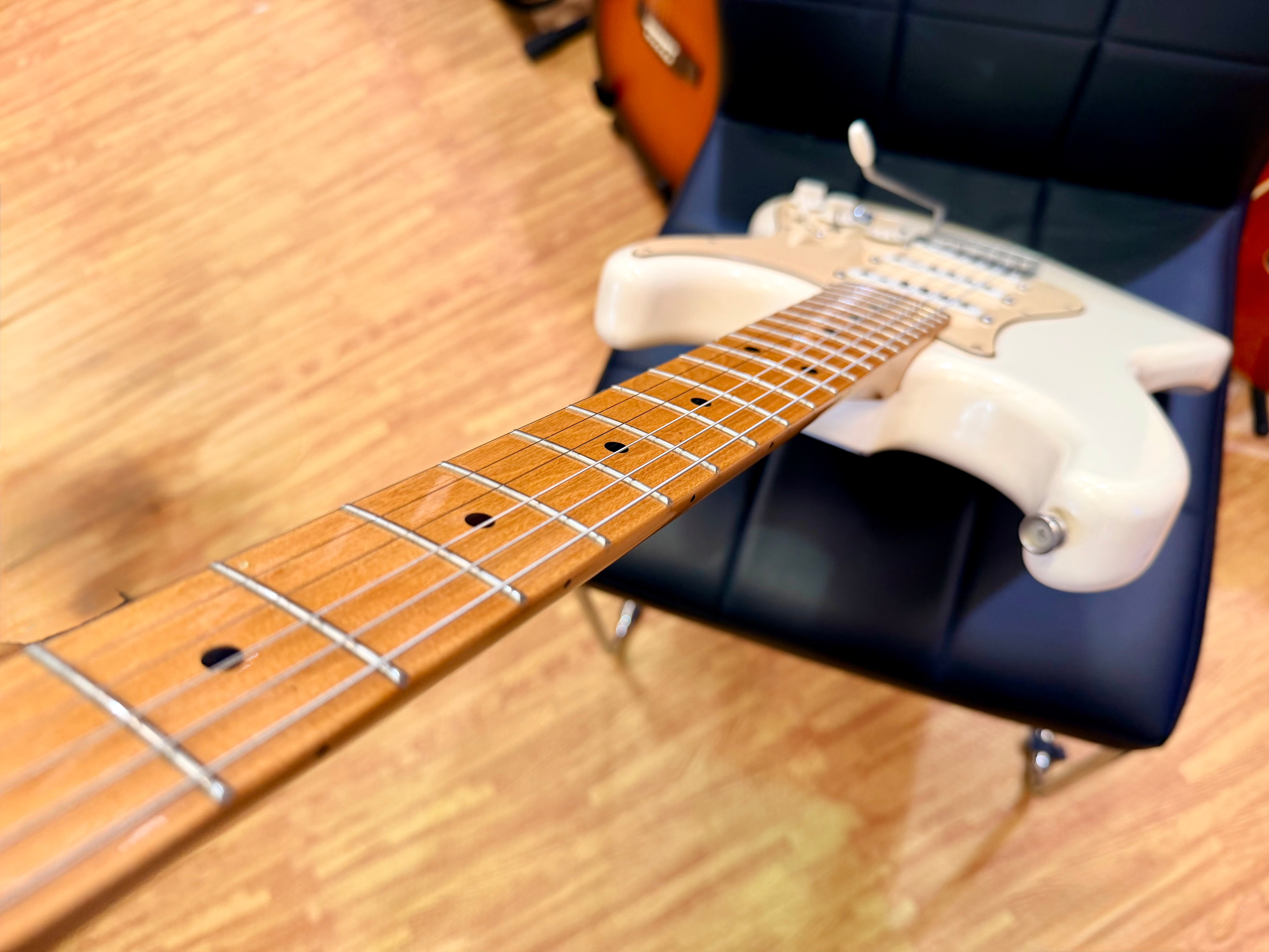 ✨UPGRADED✨ 2014 Fender Standard Stratocaster~ Arctic White~ Custom Shop Pickups