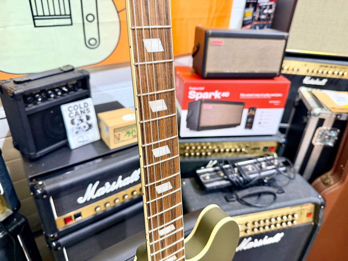 ✨2024✨ Epiphone Casino Worn Olive Drab Hollowbody Guitar + Hard Case~ MINT!