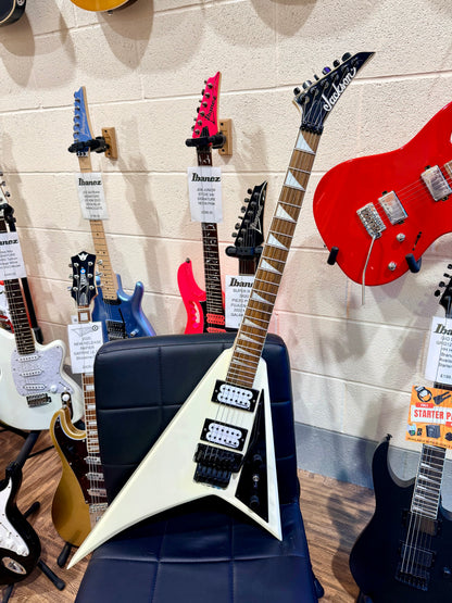 🔥WARMAN PICKUPS🔥 Jackson JS32 Rhodes Electric Guitar~ Randy Rhodes~ Ivory!