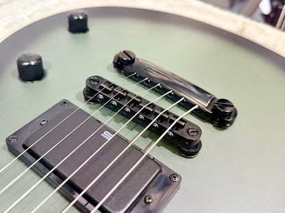 🔥MINT🔥 ESP LTD BK-600 Bill Kelliher Signature~ Military Green Sunburst Satin!