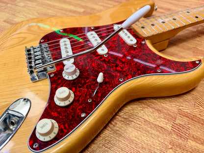 🇯🇵 70’s JAPAN 🇯🇵 Kimbara Stratocaster MIJ Natural Ash~ Late 1970s Matsumoku!