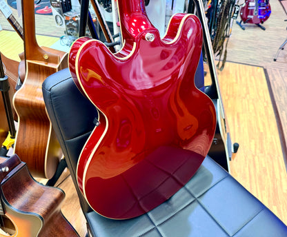 ✨2023✨ Epiphone Riviera Semi-Hollow Sparkling Burgundy~ Frequensator~ Hard Case