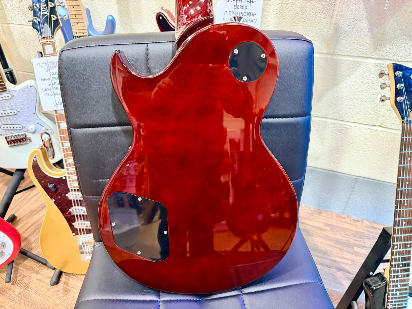 🌟MINT🌟 Harley Benton SC-450 P90 GT Classic Series~ ‘Les Paul Gold Top’ Guitar!