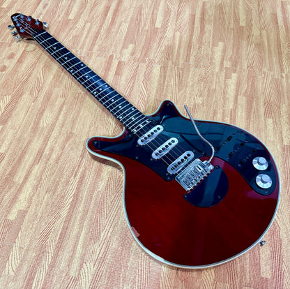 ⚡️2003⚡️ Burns London Brian May Signature Red Special~ Cherry Red Korean Made!