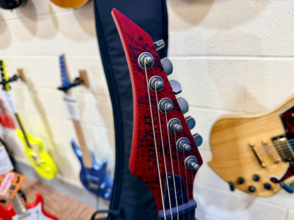 🔥2025🔥 Solar V2.6 Cannibalismo + Plus Flying V~ Blood Red~ Gig Bag~ MINT!