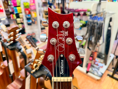 🔥2018🔥 PRS SE Santana Signature Vintage Cherry~ Electric Guitar!