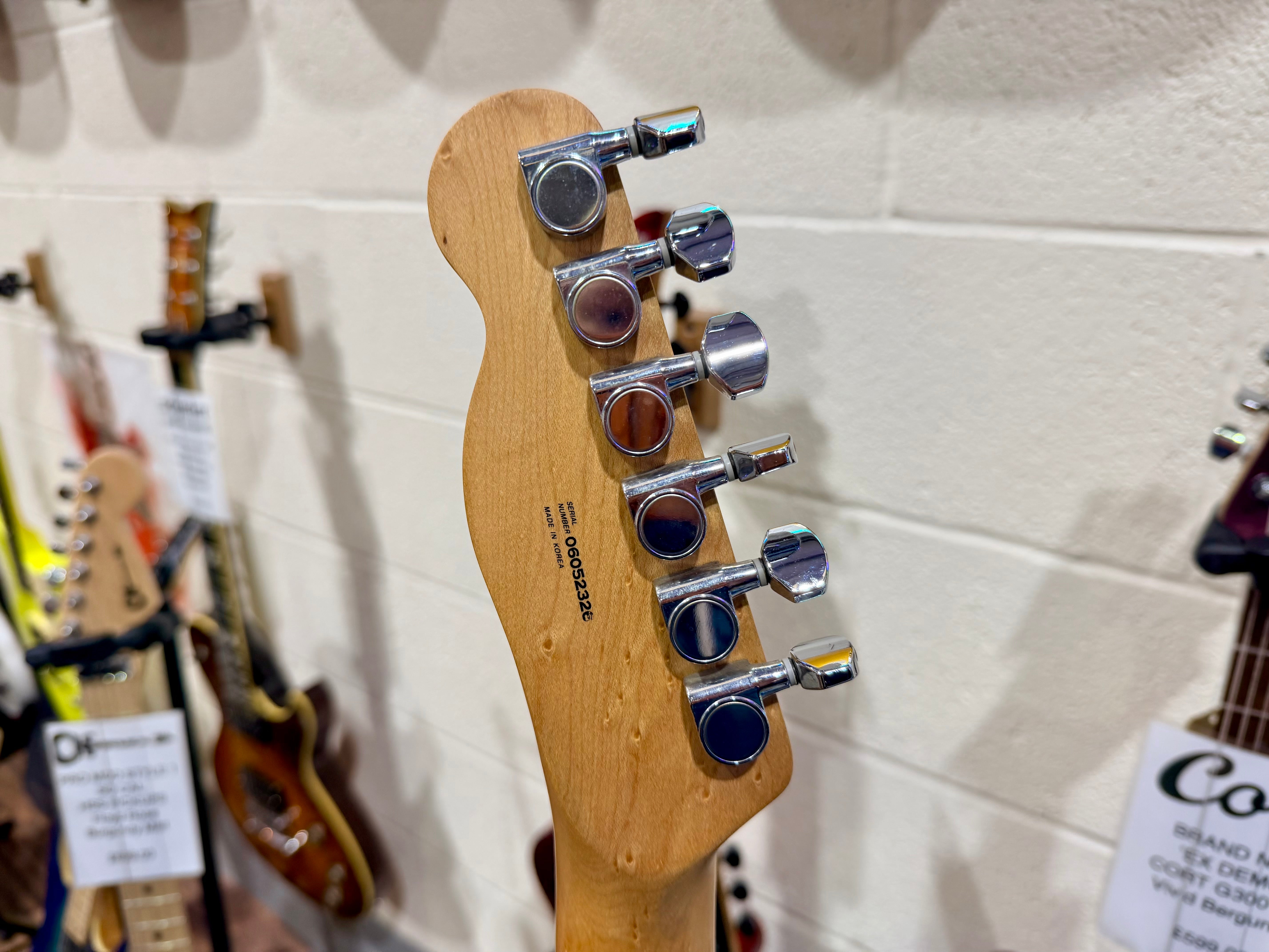 ✨ 2006 KOREA ✨Fender Special Edition Lite Ash Telecaster~ Natural~ B/Eye Maple