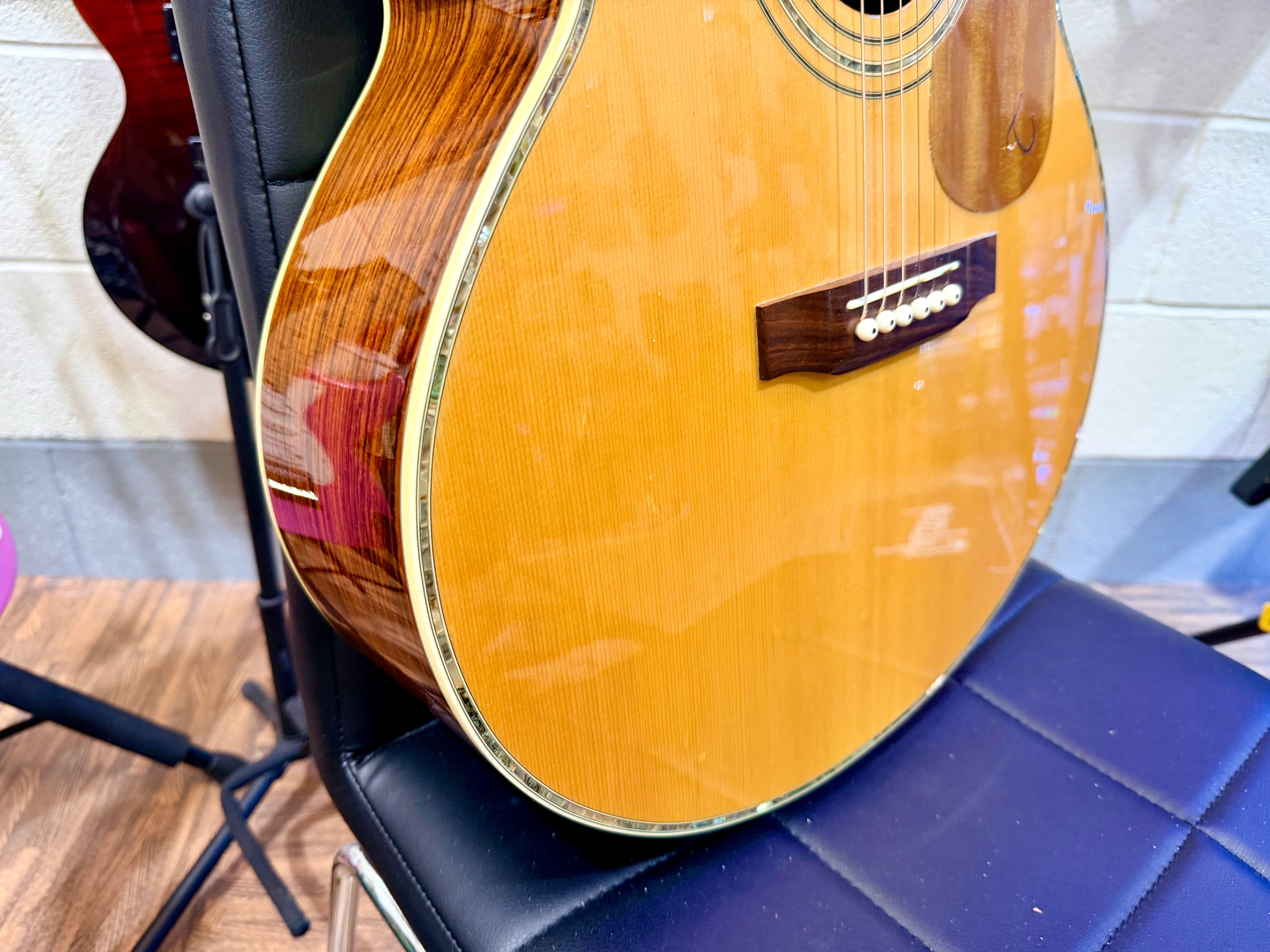 ✨1998 KOREA✨ Tanglewood SJ-10X Electro Acoustic Guitar~ Jumbo Dreadnought~RARE