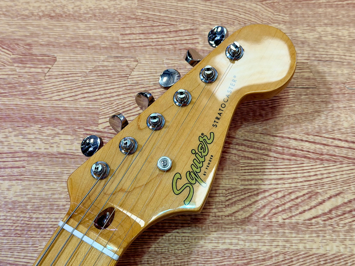 🔥EMG ACTIVE🔥 Squier Classic Vibe ‘50s Stratocaster In White Blonde~ EMG SA P’ups