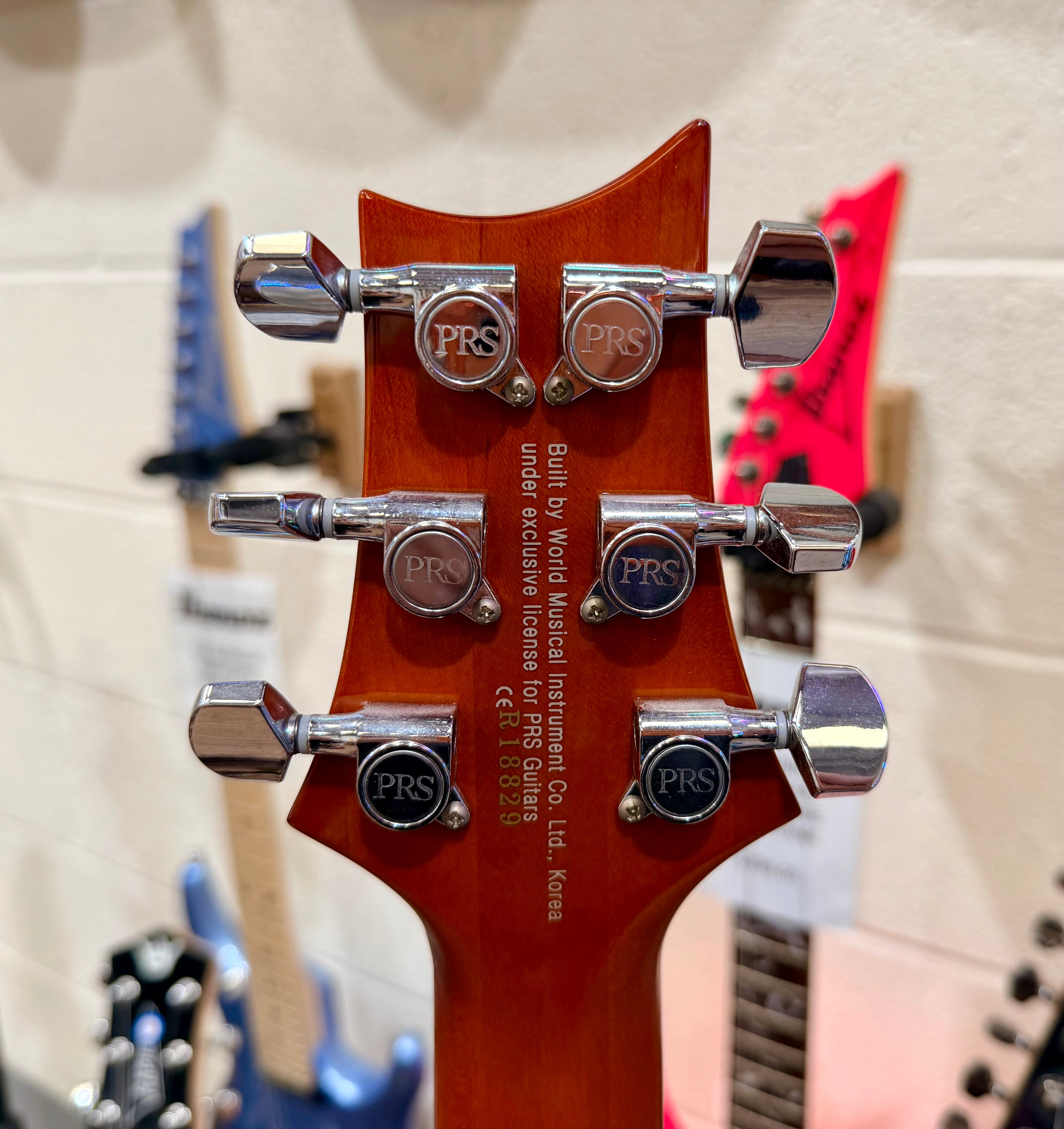 🌟2017 RARE🌟 PRS SE Custom 24 Limited Edition~ Maple Neck~ Vintage Sunburst!