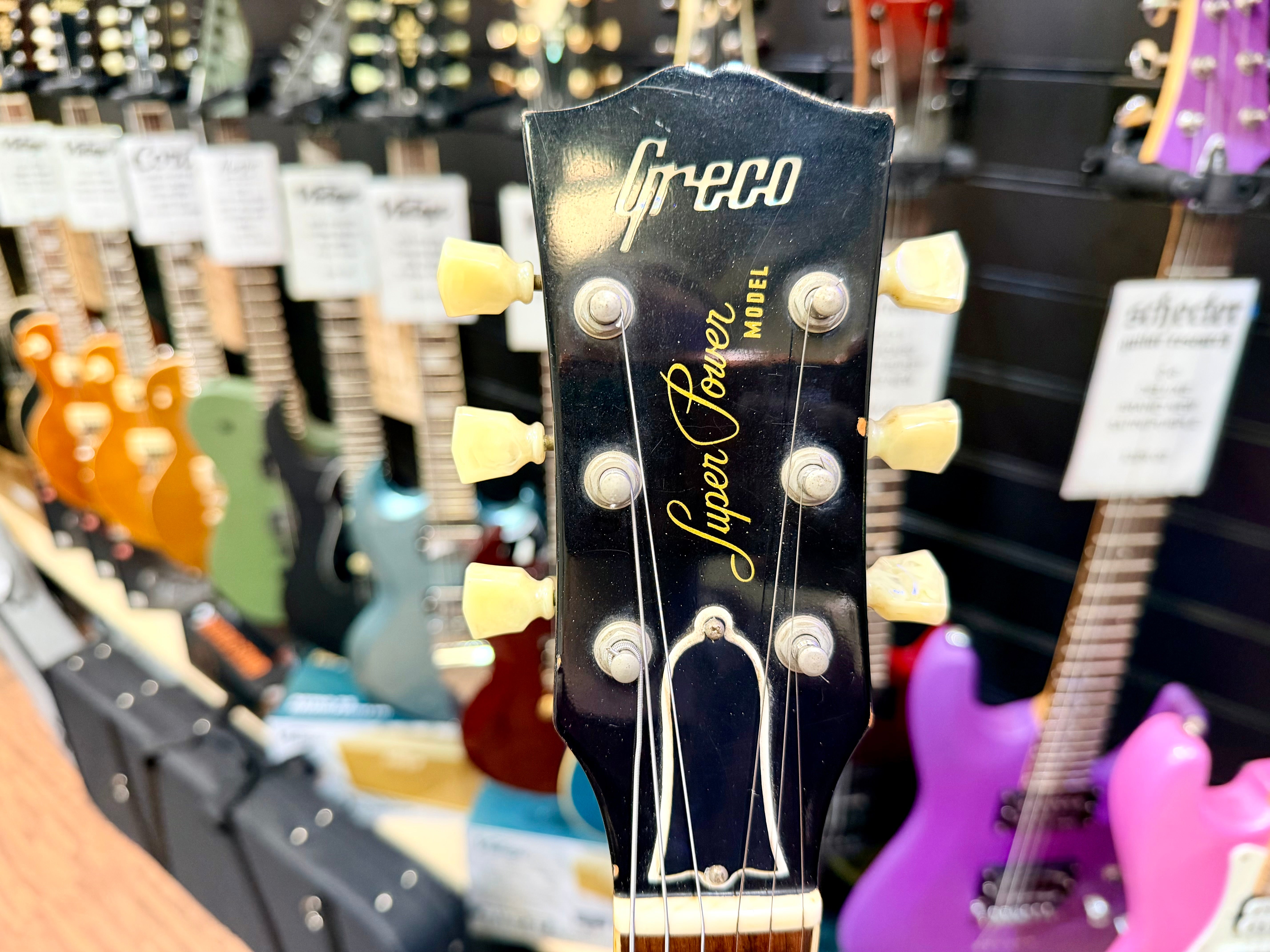 🇯🇵1980🇯🇵 Greco Japan EG500 Les Paul Standard~ Black~ Super Power~ RARE MIJ!