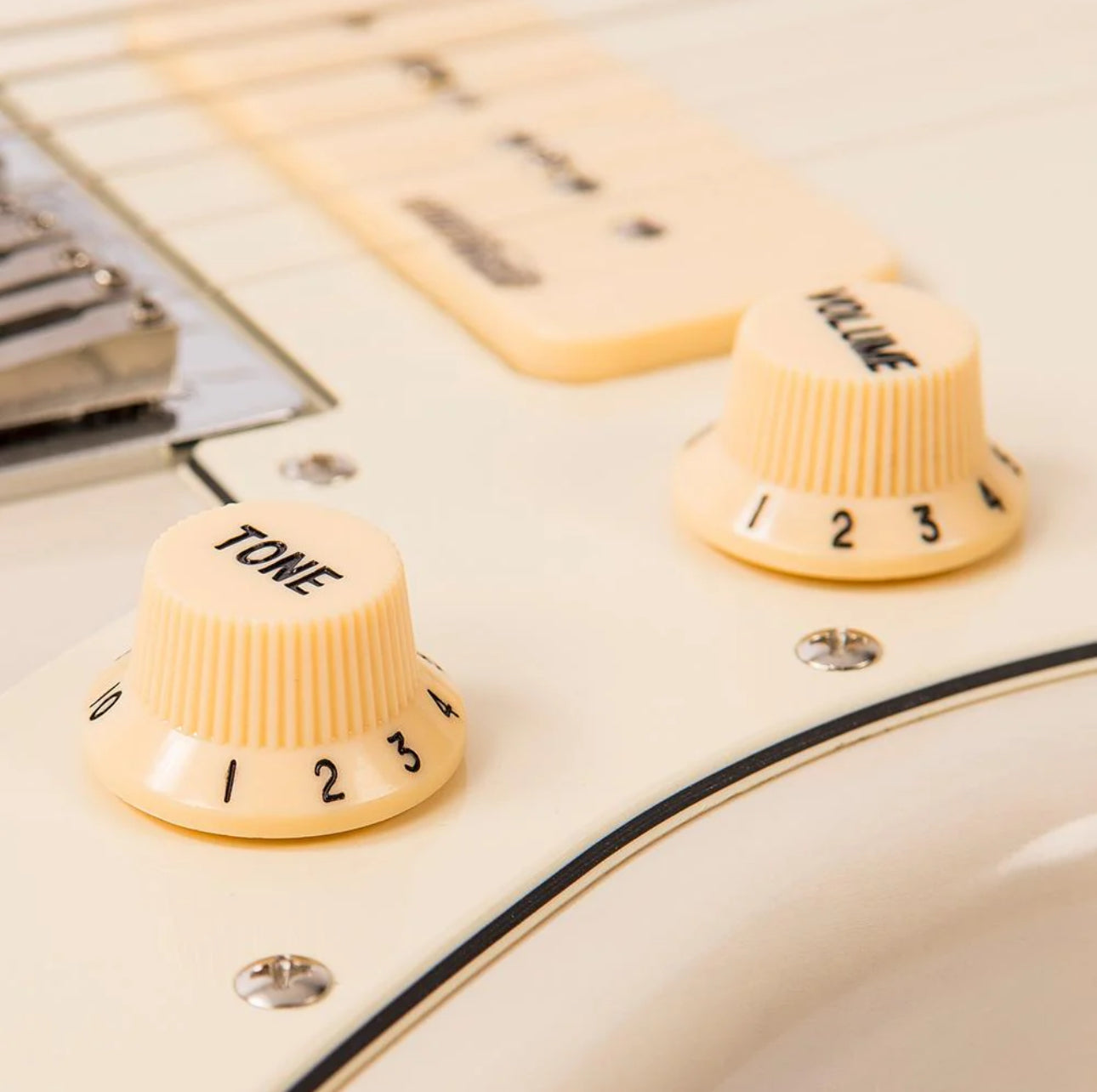 🎸NEW Vintage V65 ReIssued Series Hard Tail Electric Guitar ~ Soapbar~ Blonde 🎸