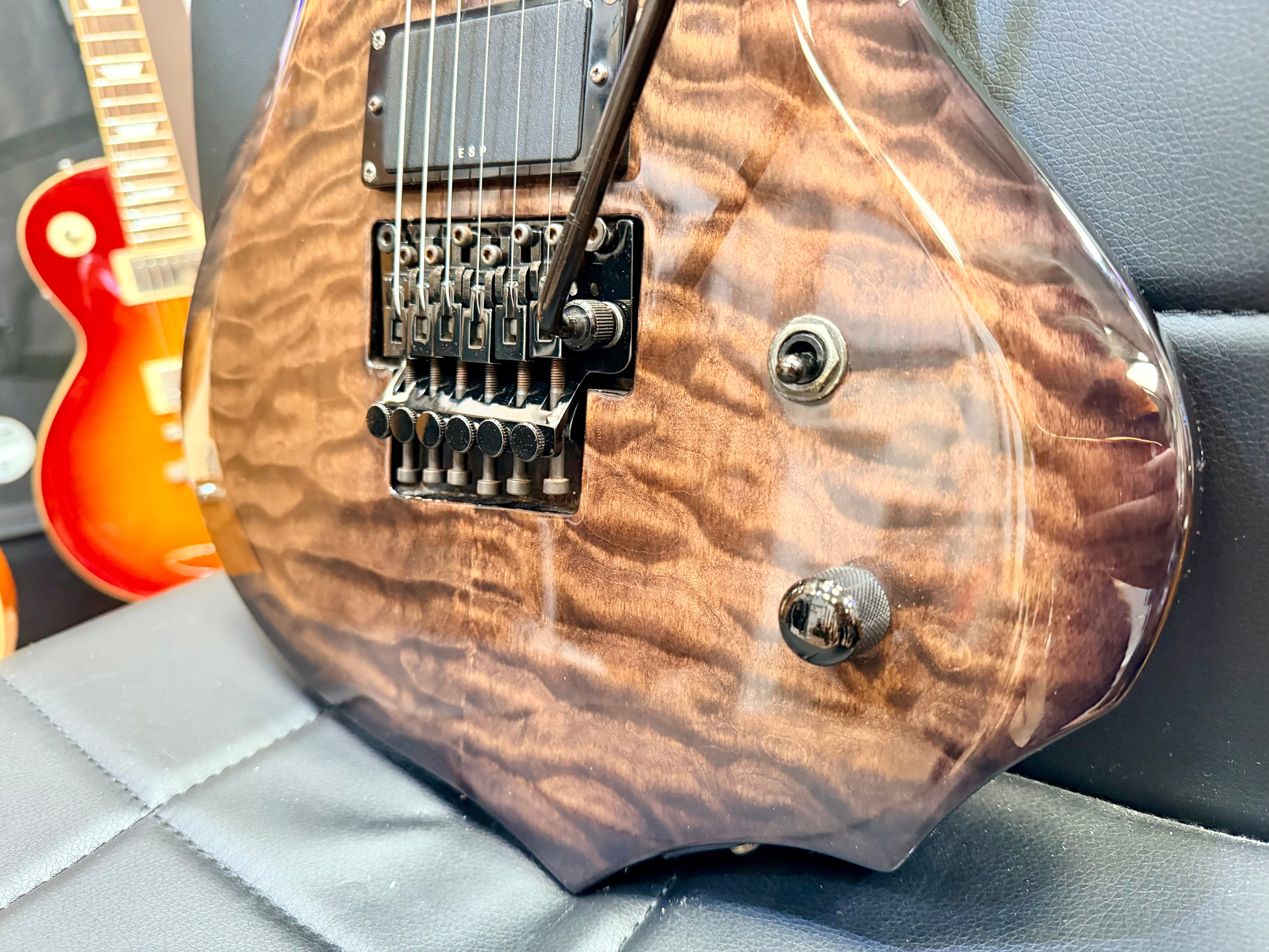 🔥00’s JAPAN🔥 ESP Edwards E-P-98A Pierrot Aiji Signature MIJ~ German Floyd Rose