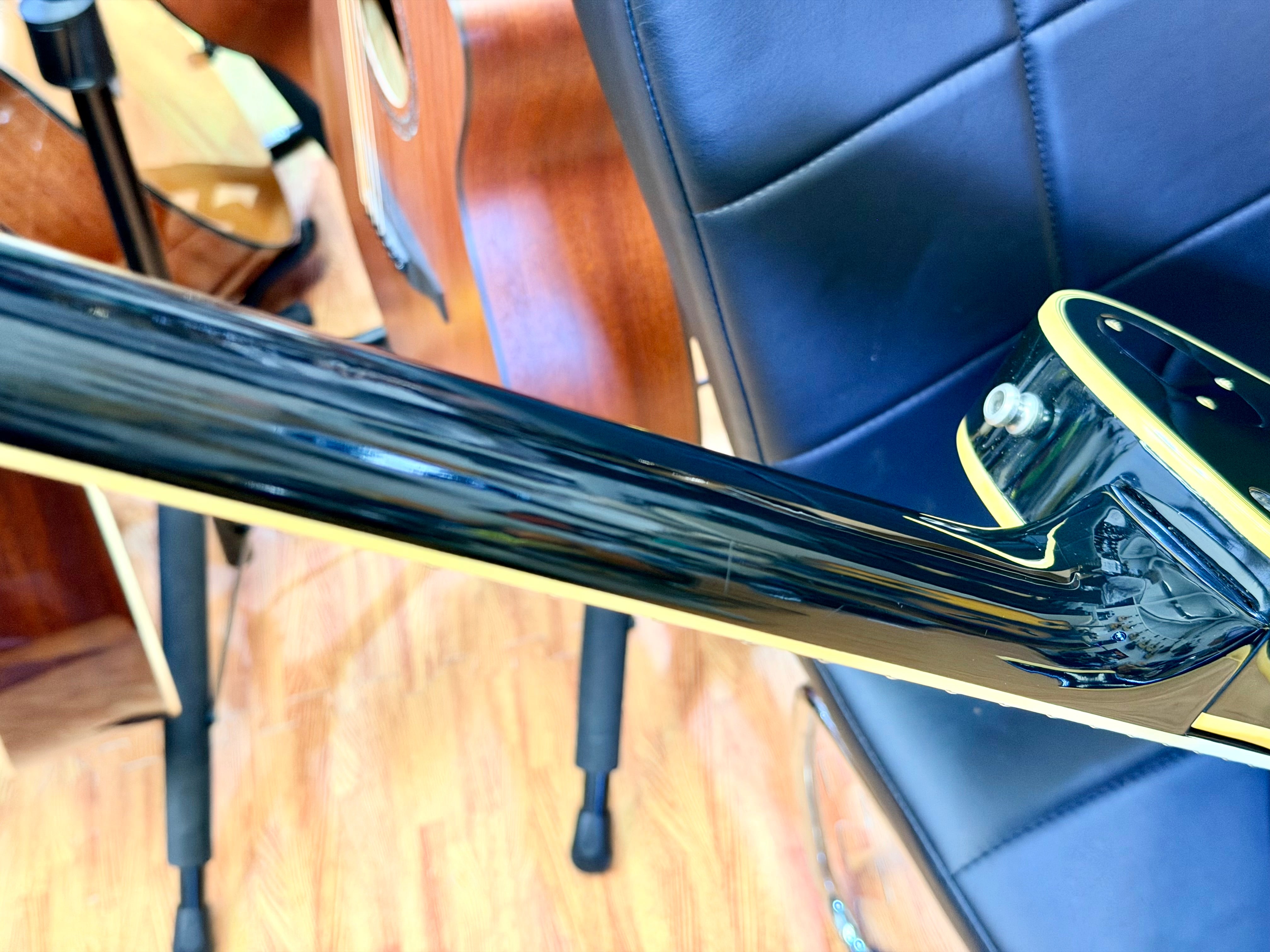🇯🇵 1992 Greco EGC-480 Mint Collection Les Paul Custom~ MIJ Japan Ebony 🇯🇵