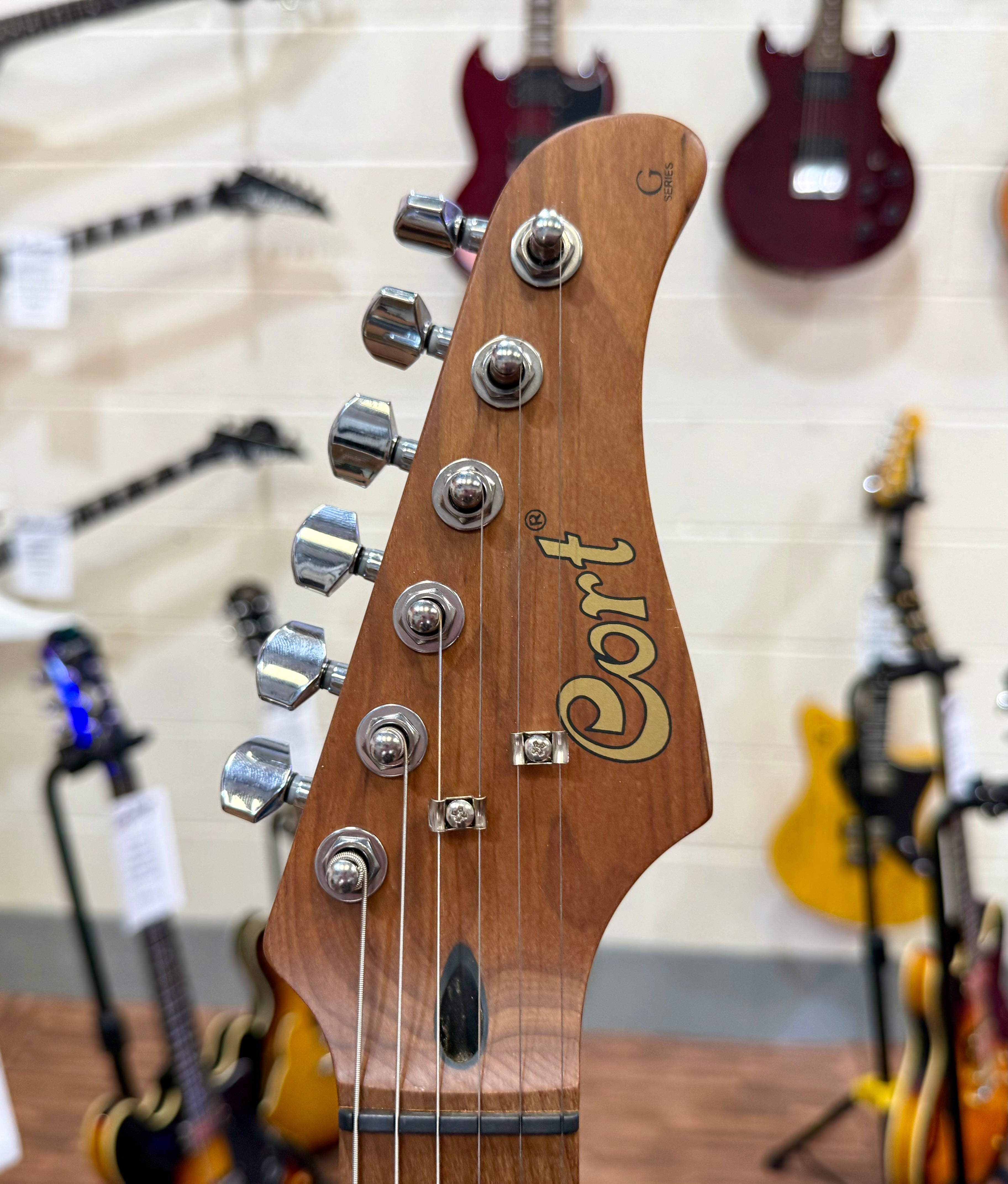 🌟 LAUNCH OFFER 🌟 Cort G250 SE Ocean Blue Grey~ Super Strat~ FREE GIG BAG~ NEW!