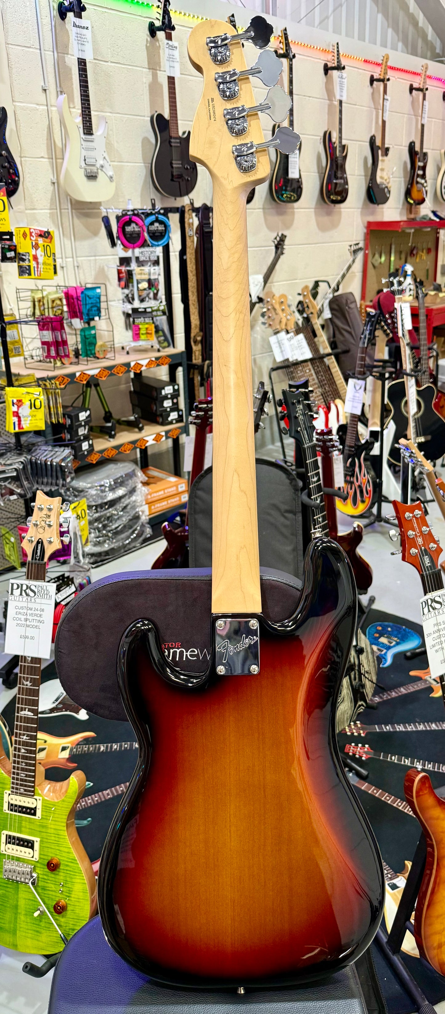 🌟2024 USA🌟 Fender American Performer Precision P Bass~ 3-Colour Sunburst~ MINT