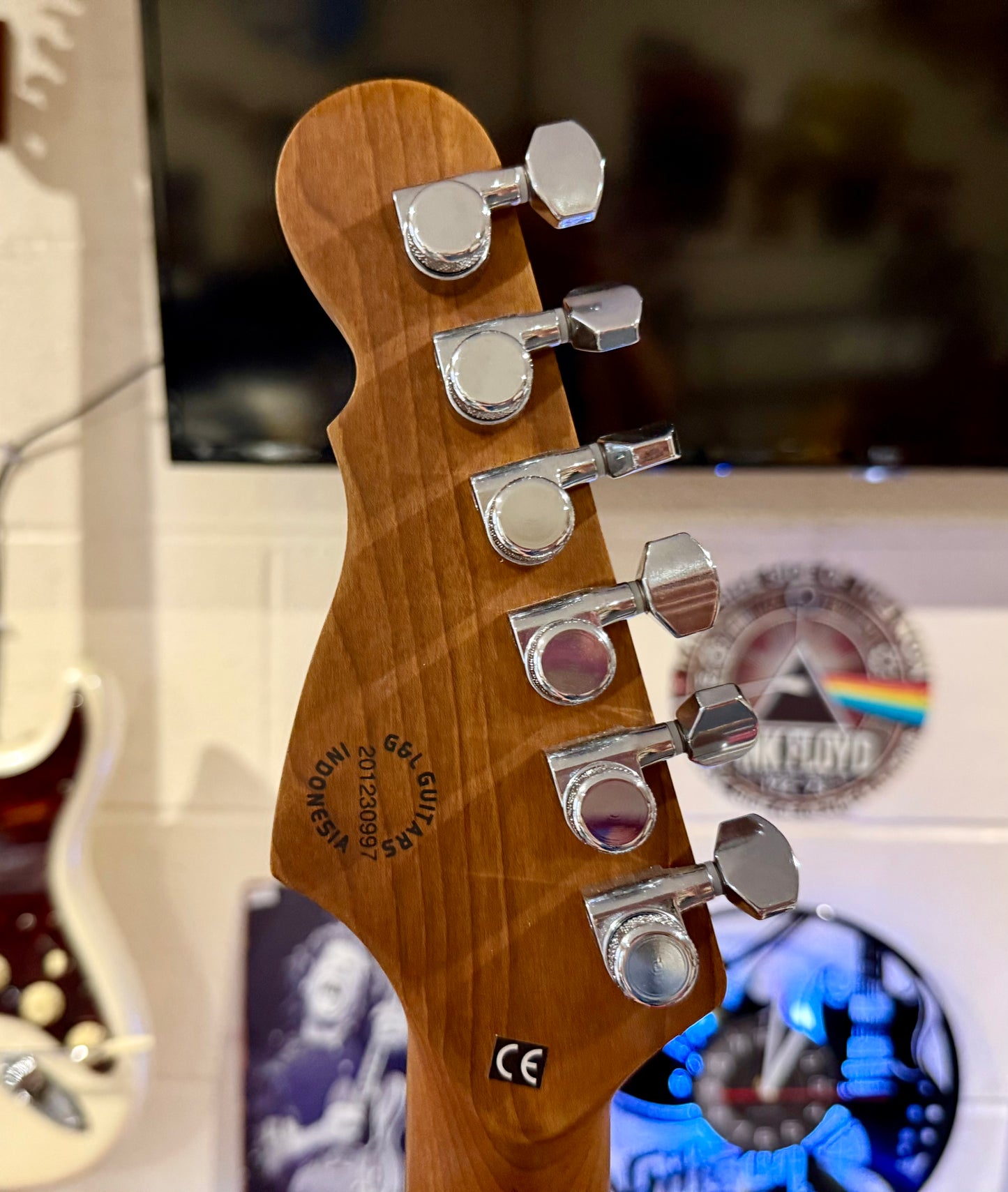 🔥BAKED MAPLE🔥 G&L Tribute Comanche Burl Top Electric Guitar~ Limited Edition!