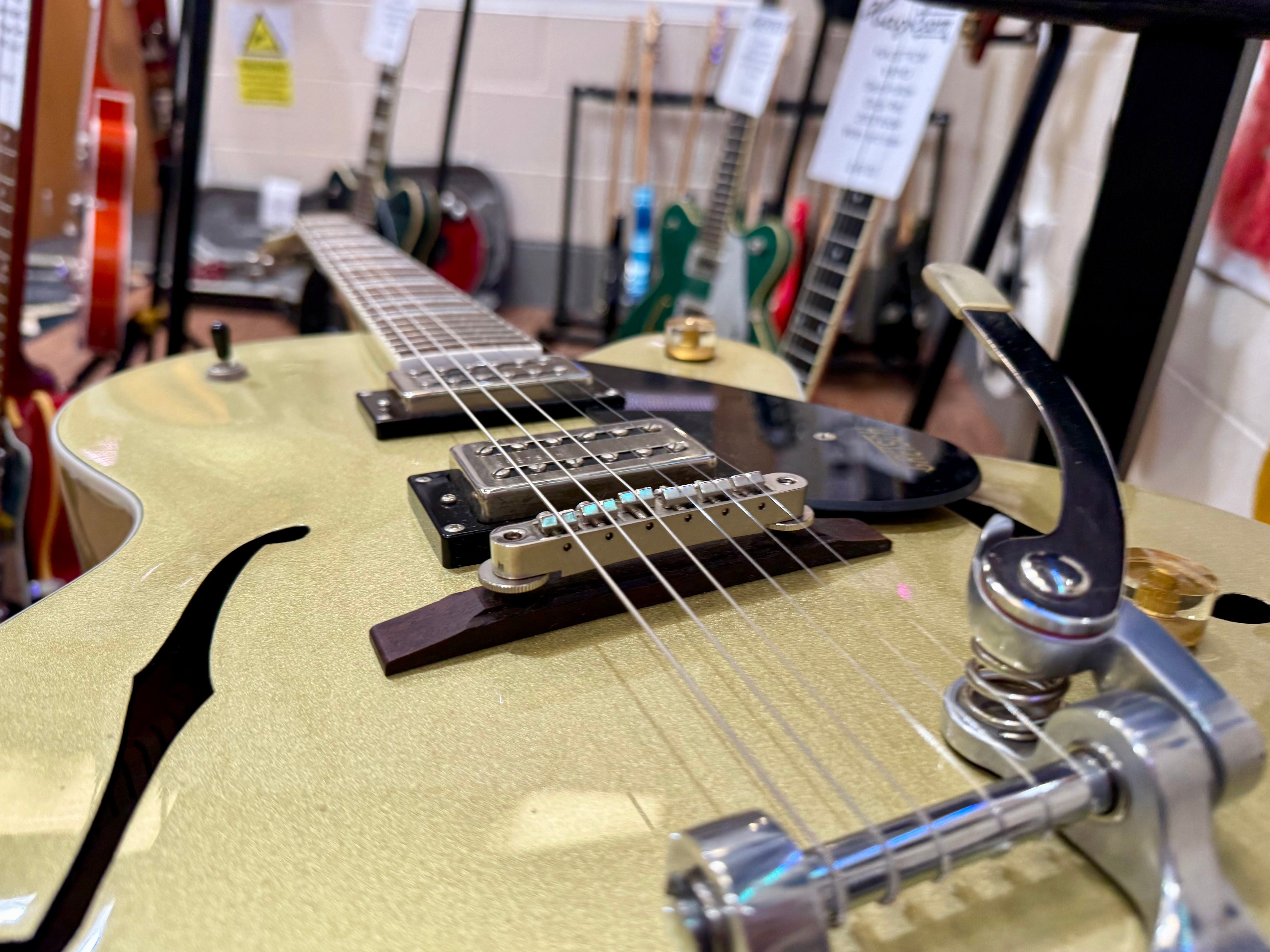 🌟GOLD DUST METALLIC🌟 Gretsch Streamliner G2420T GLDST Bigsby~ 2018 Model!