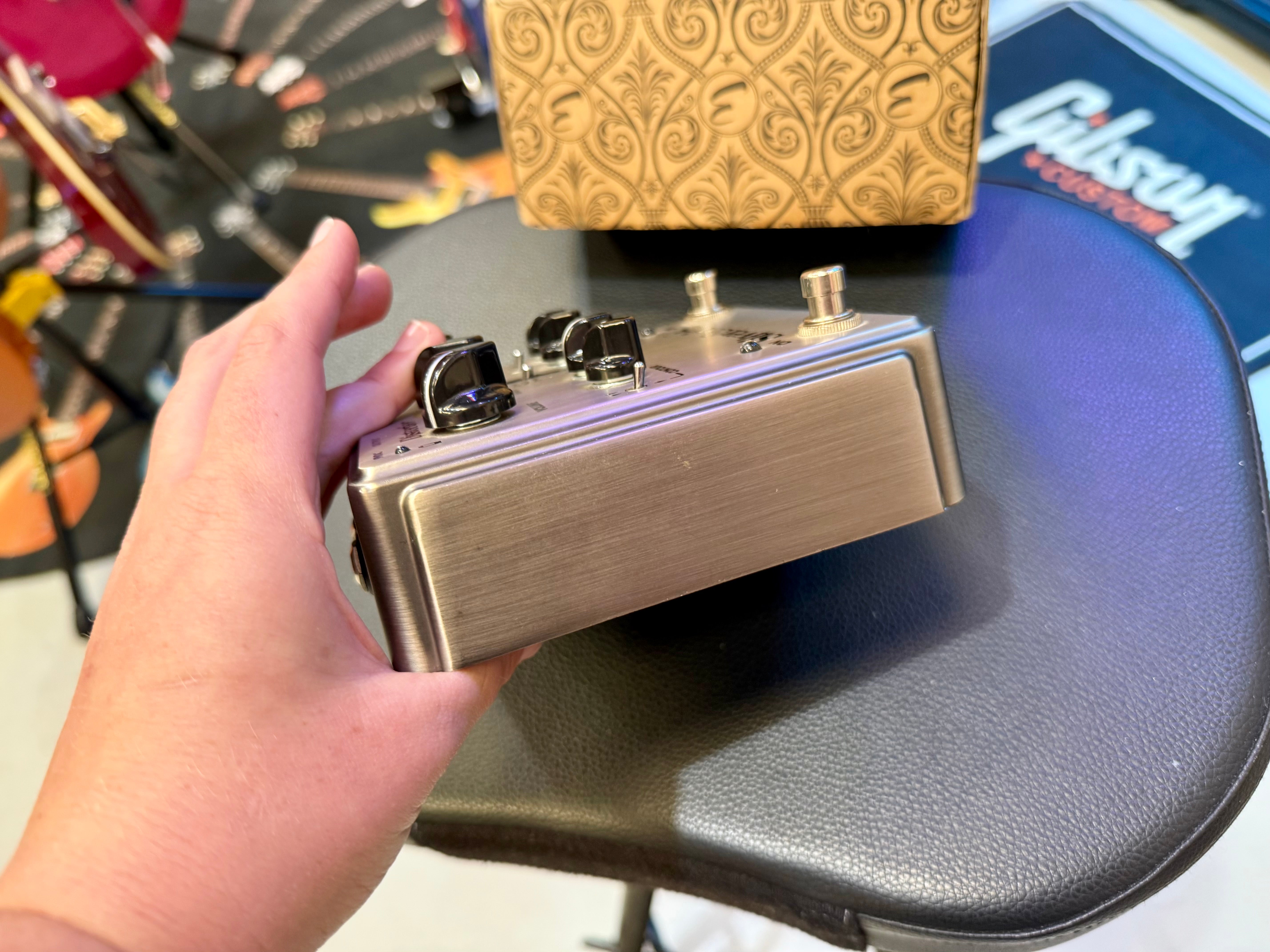 🔥 Egnater Silversmith Distortion and Boost Guitar Effects Pedal~ Boxed! 🔥