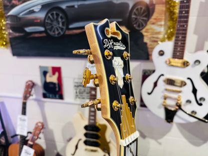 🌟MINT🌟 D'Angelico Ludlow Deluxe~ Swamp Ash Natural~2018~ Hard Case~MUST SEE 🌟