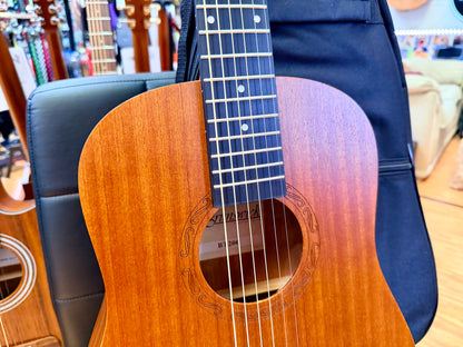 ✨NEW✨ Brunswick BT200 3/4 Travel Acoustic Guitar In Natural With Gig Bag!