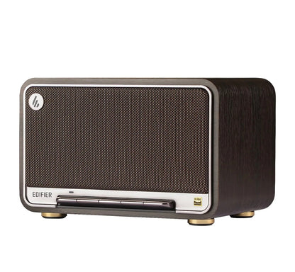 Edifier D32 Tabletop Retro Bluetooth Speaker Hi-Fi Hi-Res Audio 60W RMS - Black Walnut