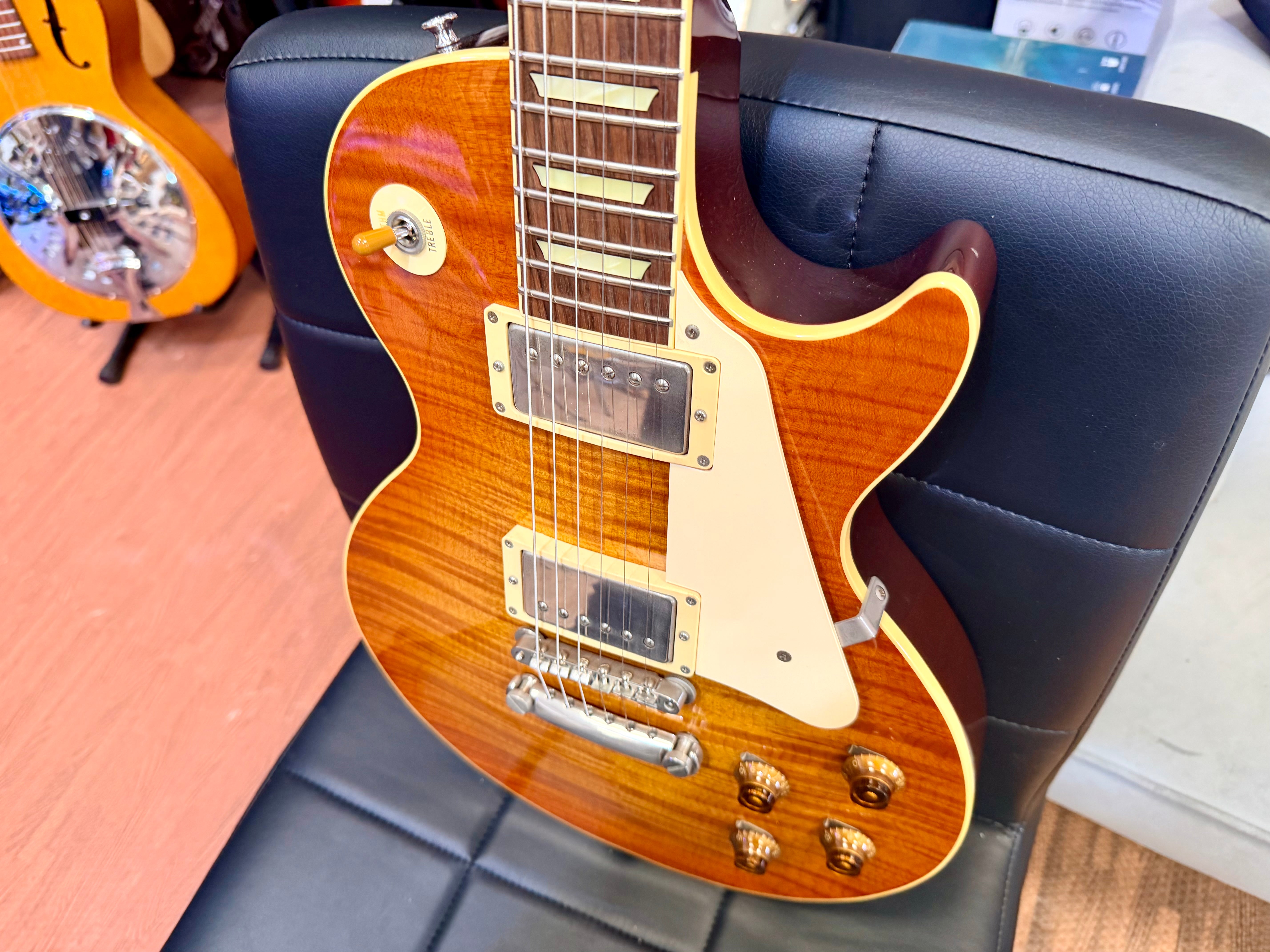 🇯🇵1996🇯🇵  Orville LPS-80F Les Paul Standard~ Cherry Sunburst~ Japan Import!