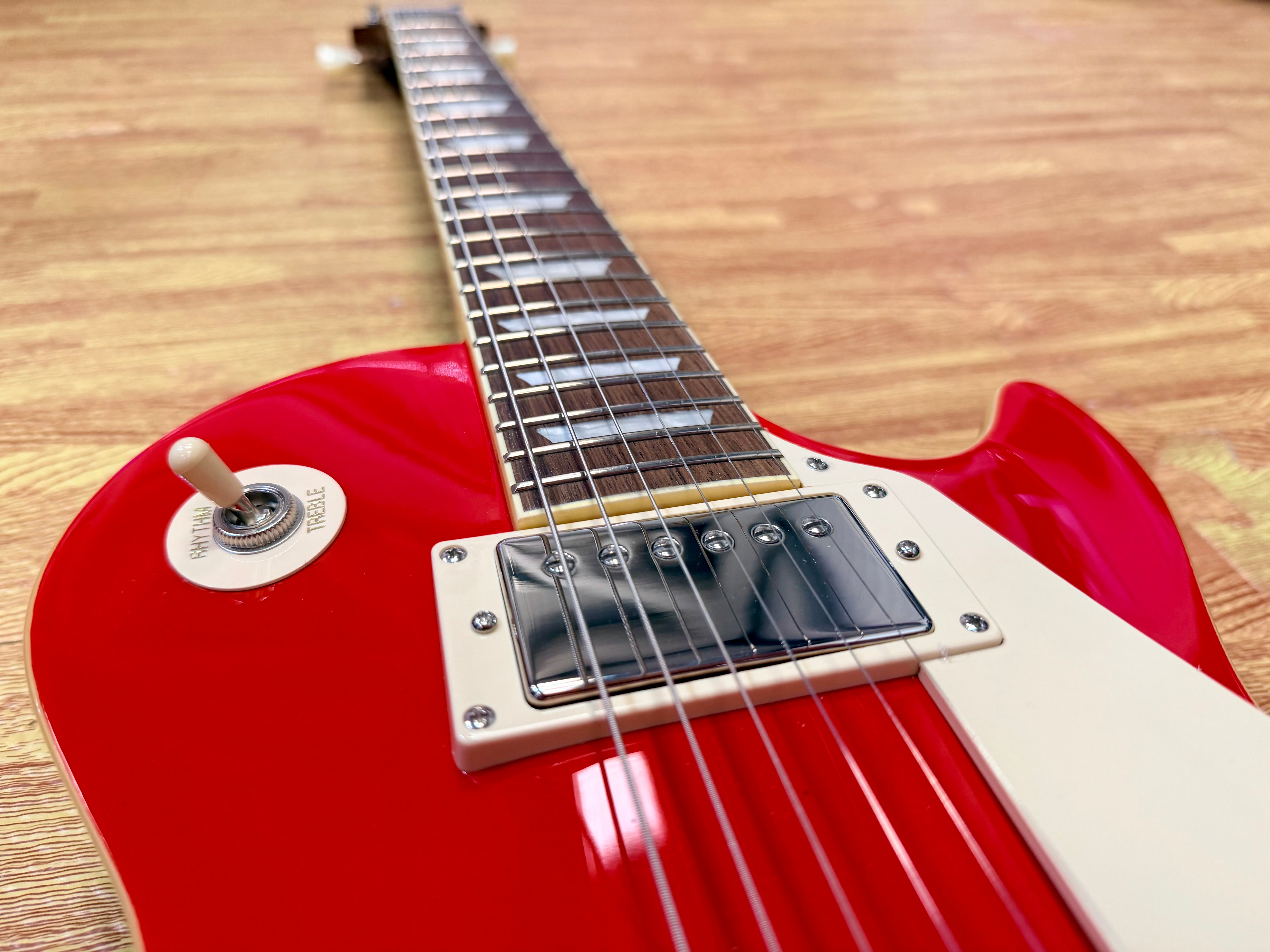⚡️MINT⚡️ Epiphone Les Paul Standard 50s Figured Cardinal Red~ Inspired By Gibson