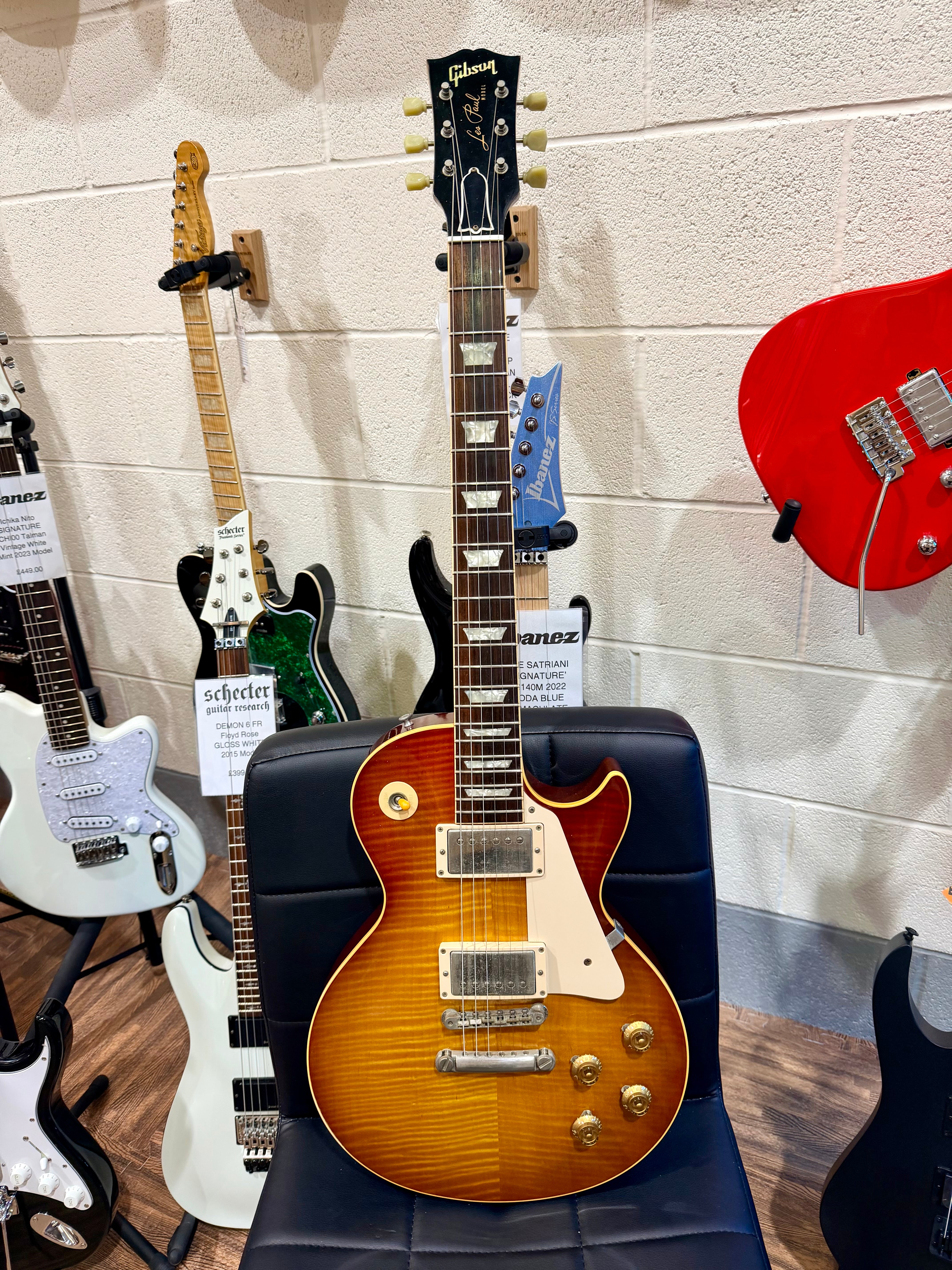 🔥YAMANO🔥 1999 Gibson Custom Shop 1959 Les Paul Historic Reissue~ Ice Tea Burst