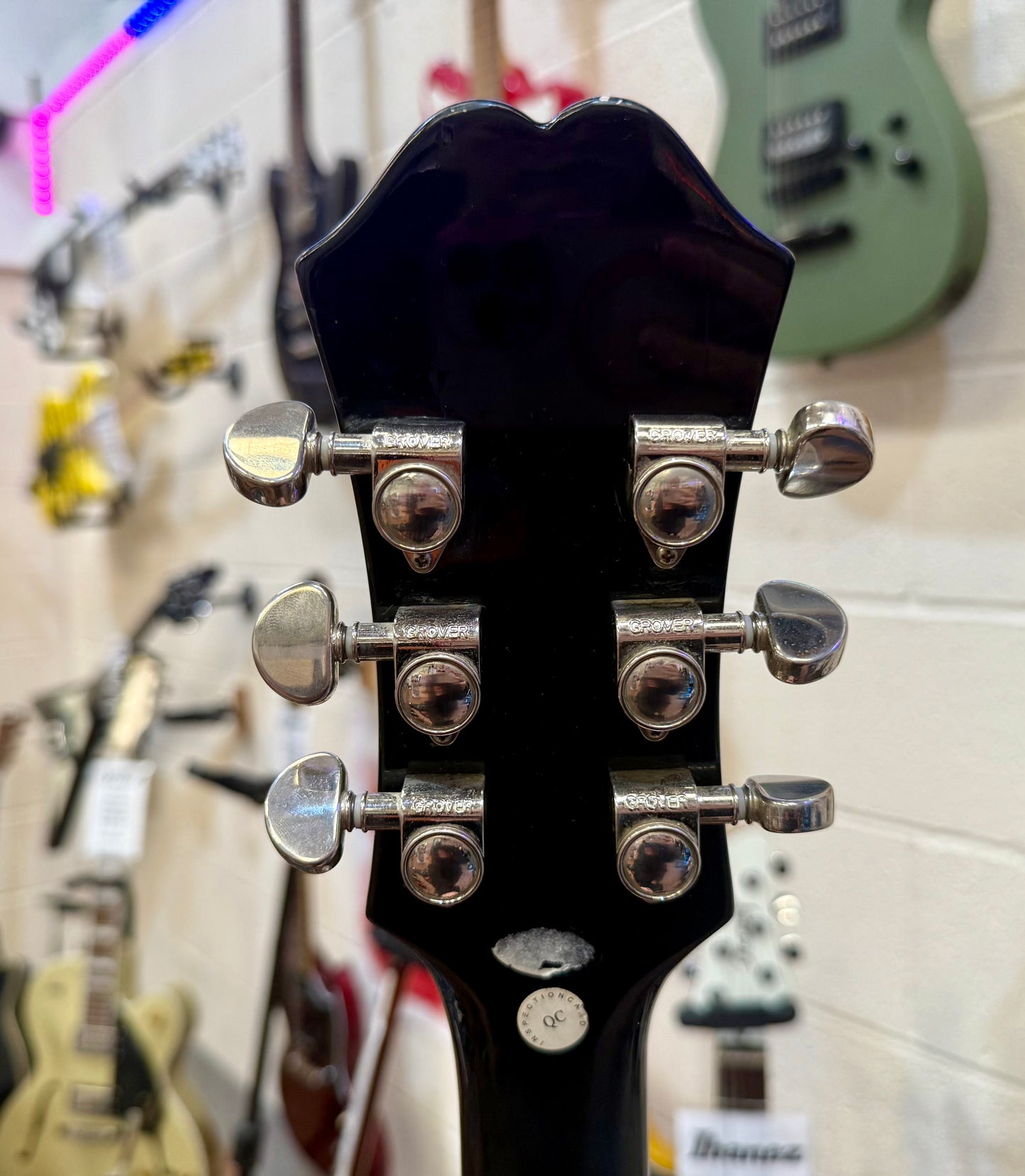 🌟2010🌟 Epiphone ES-335 Dot EB~ Ebony Black Hollow-Body!
