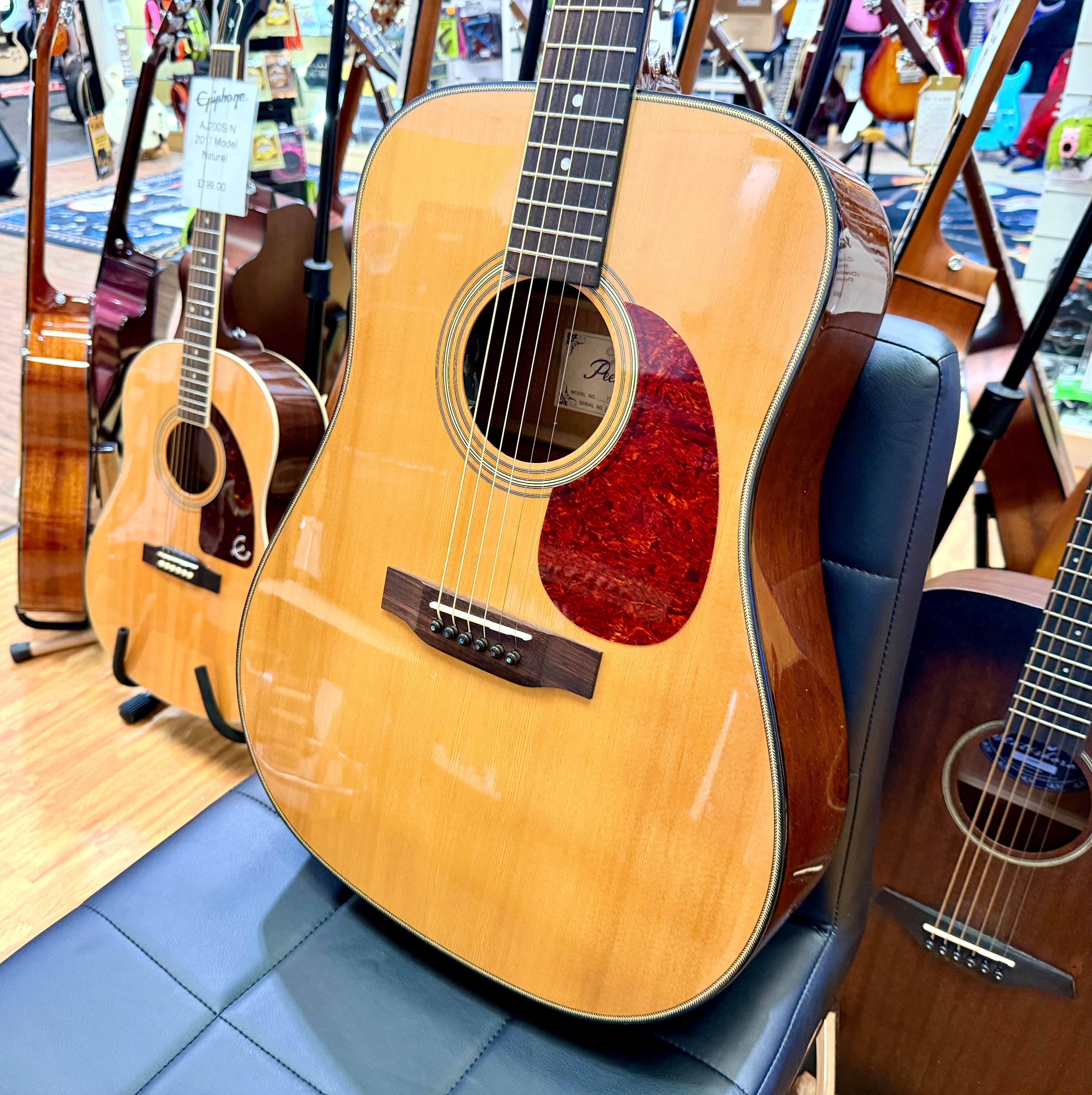 ✨2008✨ Peerless PD-60 Dreadnought Electro Acoustic Guitar~ Korea AAA All Solid!
