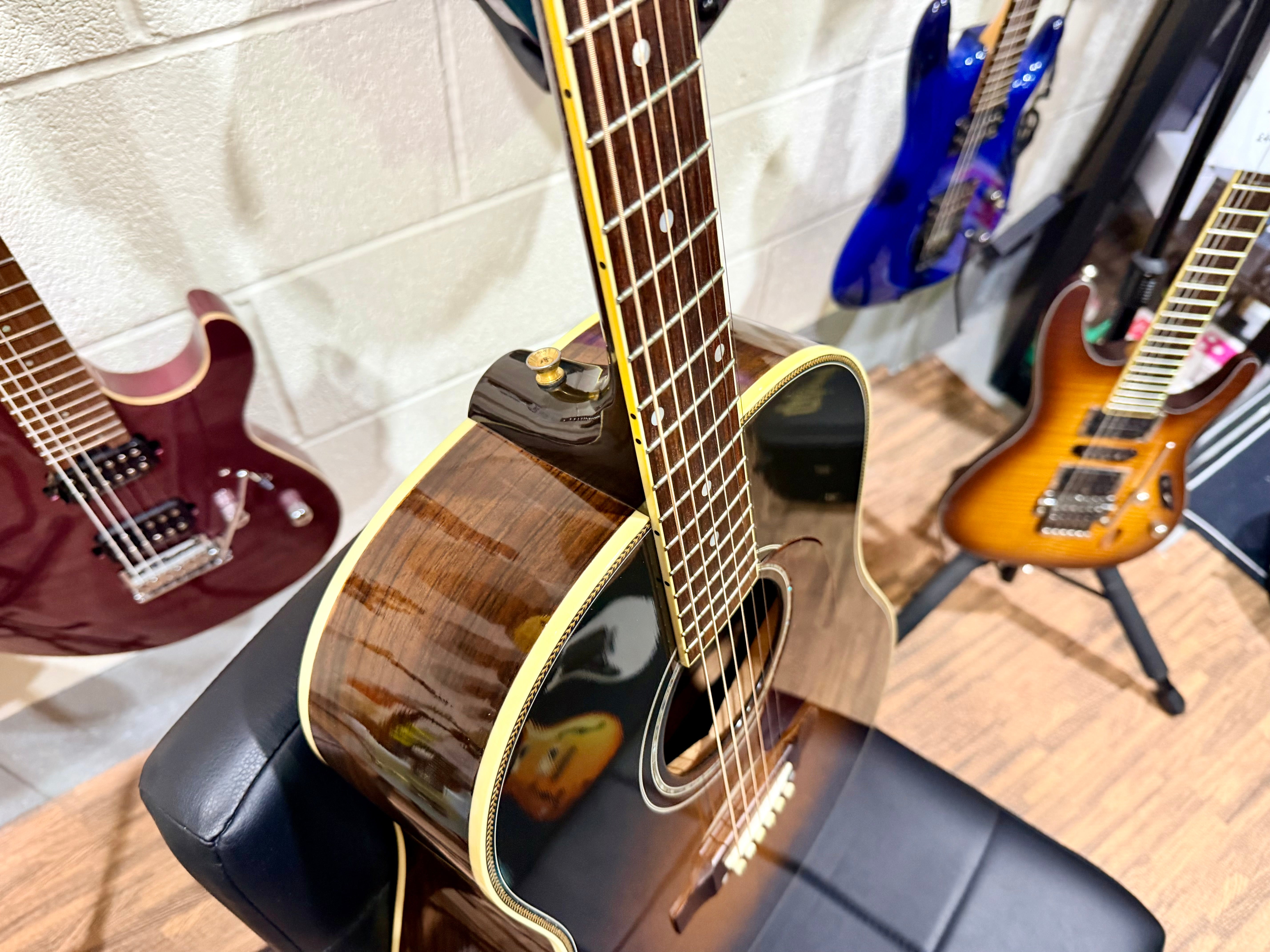 ⭐2011⭐ Gibson J-45 Custom Acoustic Guitar~ Rosewood~ Seymour Duncan SA-6 Pickup!