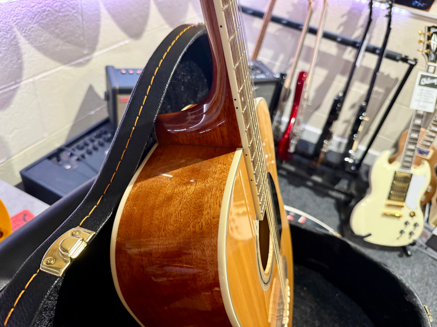 🌟MINT WITH HARD CASE🌟 Ibanez PF1512 Natural 12 String Acoustic Guitar!