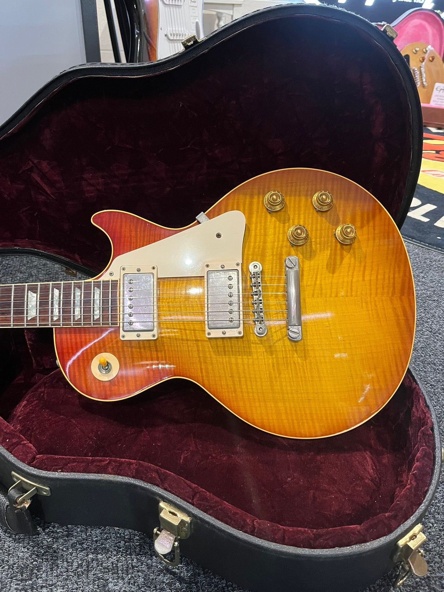 🔥YAMANO🔥 1999 Gibson Custom Shop 1959 Les Paul Historic Reissue~ Ice Tea Burst