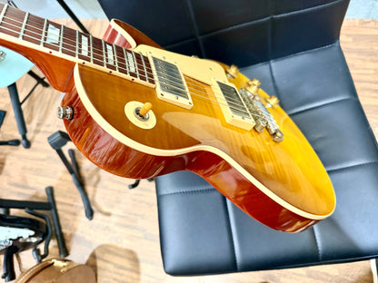 🔥2018🔥 Gibson 1959 Les Paul Custom Shop R9 VOS~ Historic Reissue~ Honey Burst!