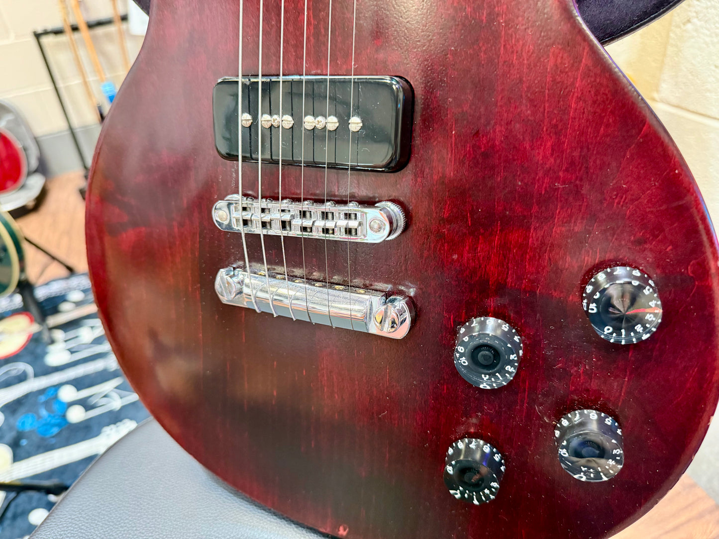 🔥2013 USA🔥 Gibson Les Paul ‘50s Tribute~ Wine Red~ Hiscox Hard Case~ P90 P’ups